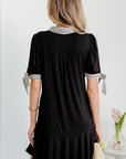 Mckenzie Sleeve Shift Mini Dress