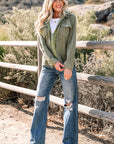 Undine Knit Textured Hooded Jacket