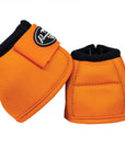 Professional’s Choice Ballistic Overreach Boots Heavy Duty No-Turn Horse Bell Boots Orange