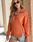 Luminy Baggy Sweatshirt with Slits