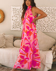 Freyja Nape Sleeveless Maxi Dress