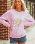 Andi Rugby Print Casual Sweatshirt