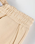 Hailey Elastic Waist Solid Pants