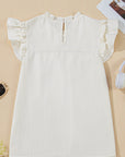 Ava Trim Waffle Knit Blouse