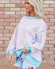 Yareli Trim High Low Pullover