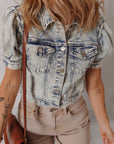 Eleanor Chest Puff Sleeve Jacket