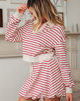 Zahra and Bubble Mini Skirt Set