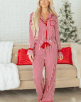 Virginia Waist 2pcs Pajama Set