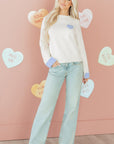Vienna Cuffed Drop Shoulder Sweater