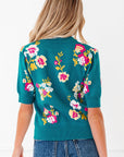 Joelle Sleeve Knitted Top