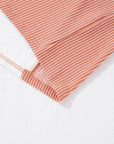 Kayla Color Block Corded Long Sleeve Top