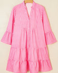 Oaklynn Tiered Flowy Mini Dress