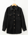 Eleanor Corduroy Flap Up Shacket