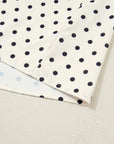 Plus Size Polka Dot Lace V-Neck Sleeveless Top