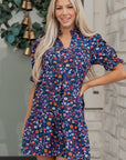 Serenity Puff Sleeve Mini Dress