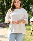 Amber Half Sleeve PLUS Top