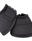 Black Classic Equine No Horse Turn Bell Boots Pair