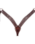 Hilason Western Horse Breast Collar American Leather Brown
