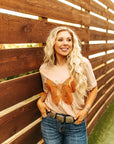 Butterfly Bolt Leopard Graphic Tee