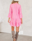 Oaklynn Tiered Flowy Mini Dress
