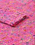 Dotted Confetti Knit V-Neck Sweater