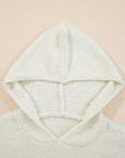 Stripe Colorblock Long Sleeve Hooded Sweater