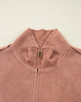 Mabel Half Zipper Baggy Sweatshirt