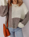 Mia Drop Shoulder Loose Sweater