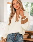 Maren Long Sleeve Blouse Long Sleeve Top