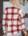 Dream Plaid Casual Flannel Shacket