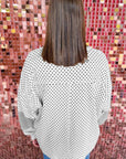Jordyn Sleeve Henley top Long Sleeve PLUS Top