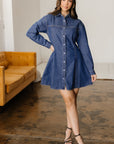 Zoe Flared Mini Dress
