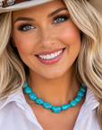 Chunky Fashion Turquoise Necklace