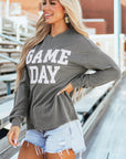 Lucille Sleeve Crewneck top Long Sleeve Top