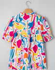 Harper Shirred Short Sleeve Blouse
