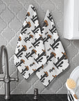 Cowboy Cactus Set of 2 Kitchen Dish Towels Made in America
