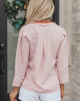 Maren Frilled Collar Down Shirt