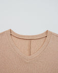 Abby Shoulder Knit Tunic PLUS Top
