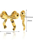 Chloe Design Plated Studded Earrings