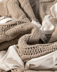 Emma Bowknot Short Sleeve Sweater