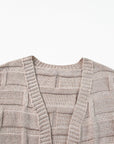 Athena Knit Open Front Chic Cardigan with Pockets