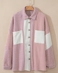 Luna Houndstooth Loose Shacket