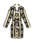 Baha Ranch Colores de Mexico Santa Fe Aztec Satin Robe