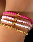 Haisley Layered Elastic Bracelet Set