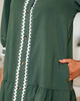 Xyla Bracelet Sleeve Shift Dress