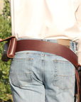 Single Drop Buscadero Belt - 2.75"