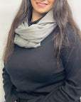 Ultra Soft Dark Grey Cashmere Scarf / Wrap / Shawl / Cover
