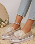 Ayah Breathable Lace Loafer Shoes