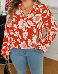 Shelby Print Loose Up PLUS Shirt