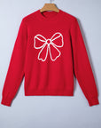 Arya Embroidered Graphic Ribbed Sweater